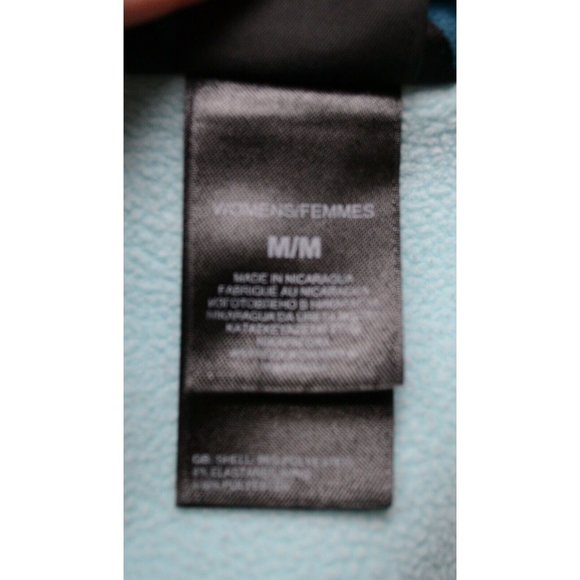 The North Face Women's Medium Apex Bionic Jacket Fleece Lined Blue Floral Print - Picture 12 of 12